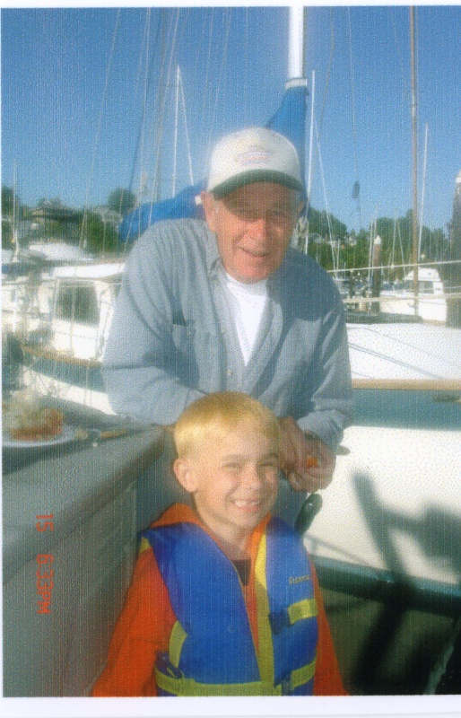15 July 2006:  Grandpa Joe and his buddy at the Bellingham CBGT.