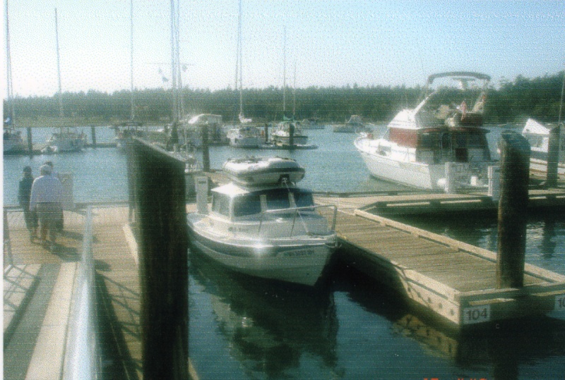 17 Aug 2006: R-MATEY at Fisherman's Bay, Lopez Island.