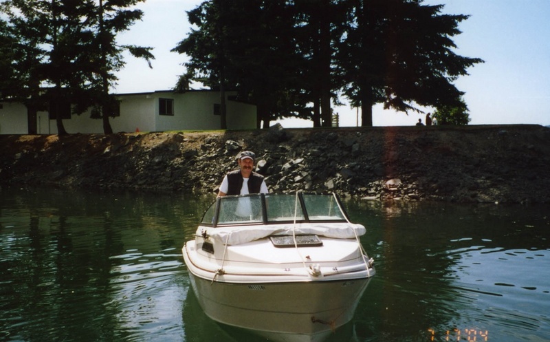 17 July 2004 Blakely Is.
 Our son & his Arima