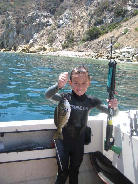 1st fish speared