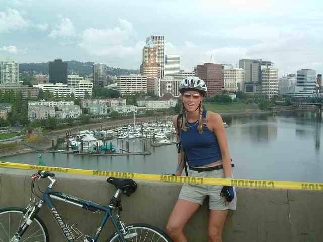 20030810 - 03 Portland Bridge Pedal - Sister