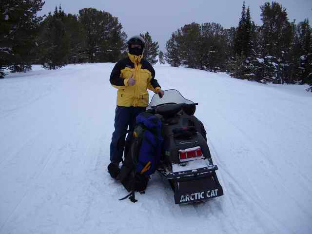 20040215 13 - Big Sky MT Snomobile Trip w Parents