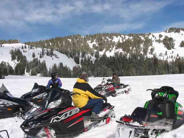20050220 - 08 Overnight Snomobiling near Big Sky Montana