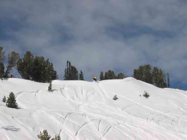 20050220 - 10 Overnight Snomobiling near Big Sky Montana