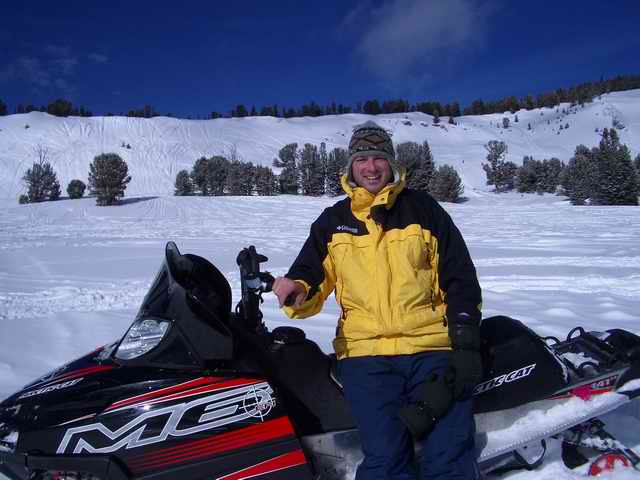 20050220 - 12 Overnight Snomobiling near Big Sky Montana