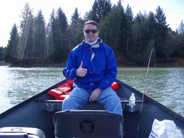 20060304 - 01 On Drift Boat w Friend