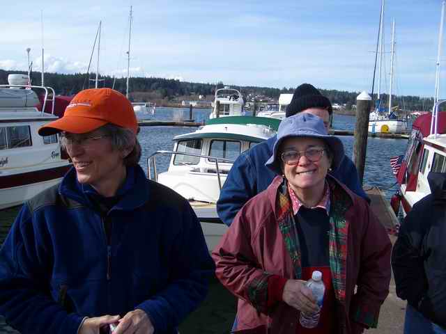 20060311 - 07 Poulsbo C-Dory Gathering - Robbi & Ruth