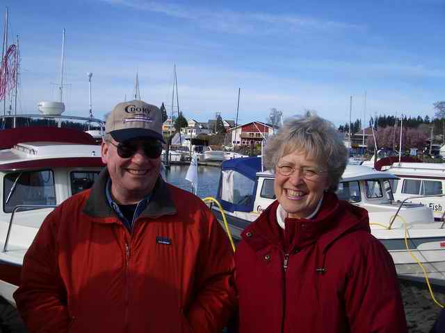 20060311 - 13 Poulsbo C-Dory Gathering - Didn\'t have their boat there but glad they joined