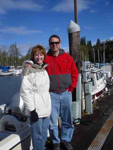 20060413 - 12 Cathlamet C-Dory Gathering - John & Amy