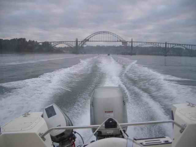20060610 - 04 Newport Halibut Trip - Heading out the channel