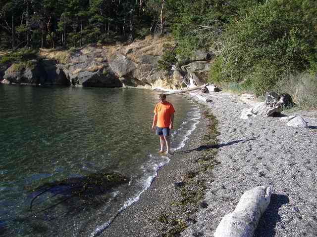 20060722 - 11 San Juans w Brother & Sister in law - Beach at Patos