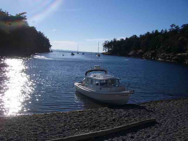 20060722 - 13 San Juans w Brother & Sister in law - Nice cove at Patos