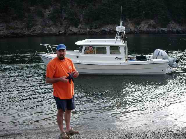 20060722 - 23 San Juans w Brother & Sister in law - Morning Walk while Chef Piere creates breakfast