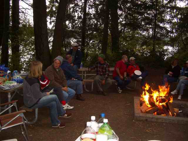 20061001 - 04 Sequim C-Dory Gathering - Nice Fire & Convo