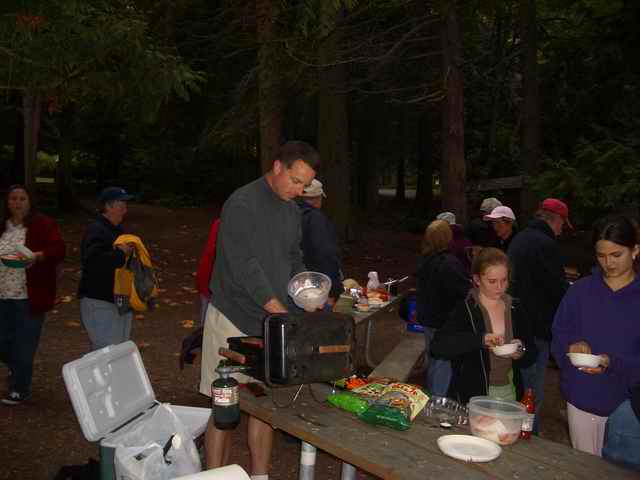 20061001 - 05 Sequim C-Dory Gathering - John in his Kitchen
