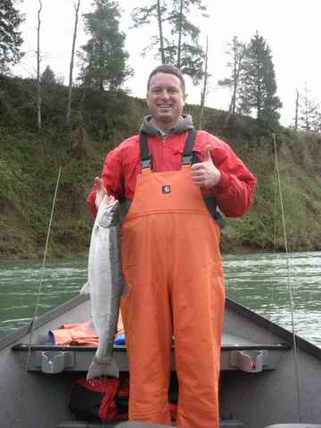 20070317 - 10 Fishing Wilson River - 2nd Steelhead