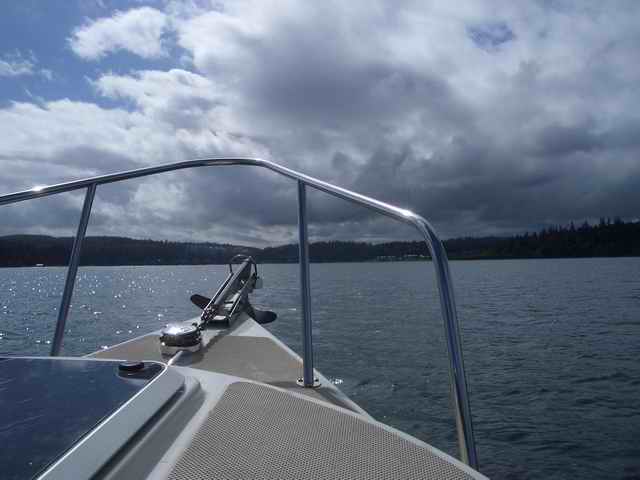 20070325 - 10 Poulsbo C-Dory Gathering - Coming into Port Ludlow