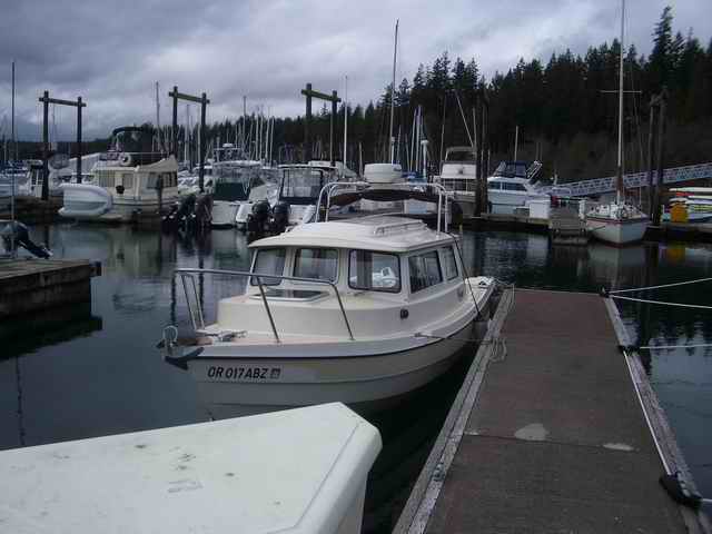 20070325 - 11 Poulsbo C-Dory Gathering - Port Ludlow at the dock