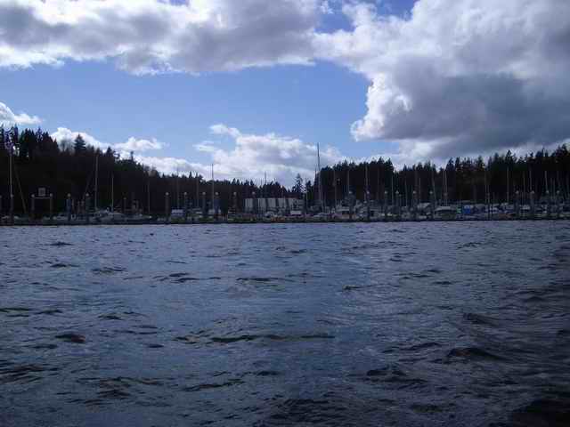 20070325 - 16 Poulsbo C-Dory Gathering - Leaving Port Ludlow