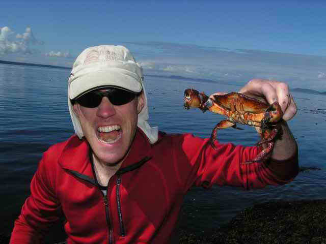 20070629 - 06 Camping on Patos Island San Juans - Yes...he is crazy like me