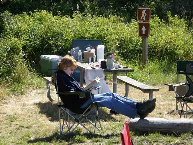 20070629 - 21 Camping on Patos Island San Juans