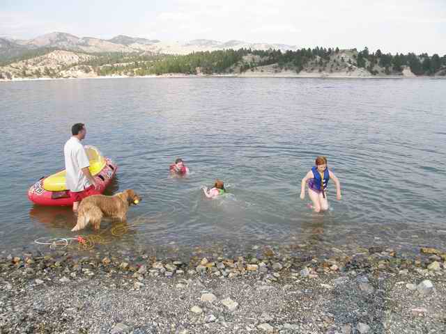 20070728 - 18 Bozeman & Helena MT Trip - Having fun with neices