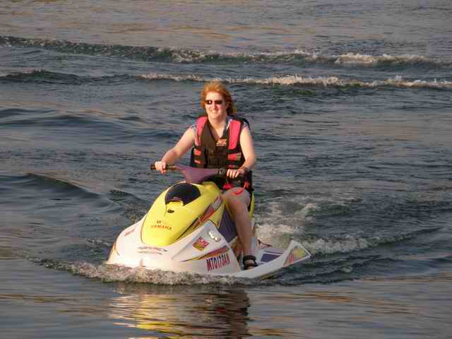 20070728 - 21 Bozeman & Helena MT Trip - Amy going for it