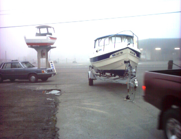 25 Sept 2004 Kent, WA 
Anyone who has been to the Kent C-Dory factory will recognize that landmark on the left