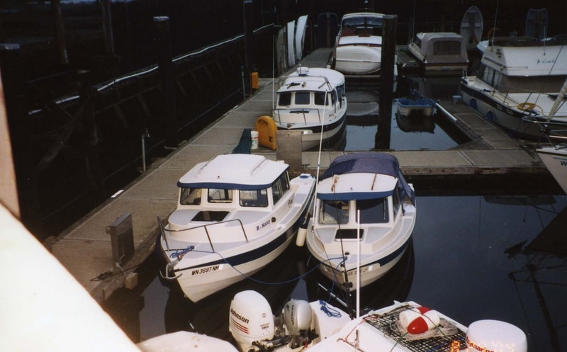 28 Aug 2004 Langley, WA 
R-MATEY & BAMBINA
SENSEI in the background.