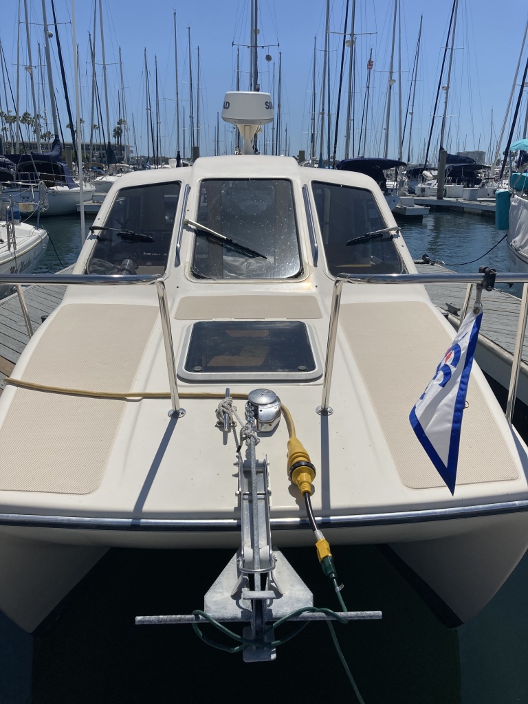 40ft of chain w/anchor and windlass (control at the helm) - MonC was last waxed and polished 4/2020