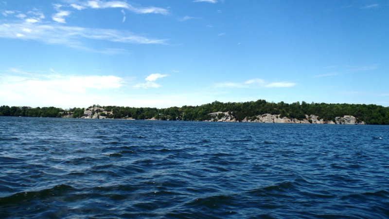 57.) beautiful rocky shoreline