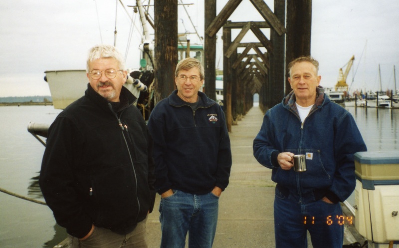6 Nov 2004, Everett, WA 
  Snohomish River Run 
  Fred (ANITA MARIE) 
  Dave (ANNA LEIGH)
   Joe (R-MATEY)