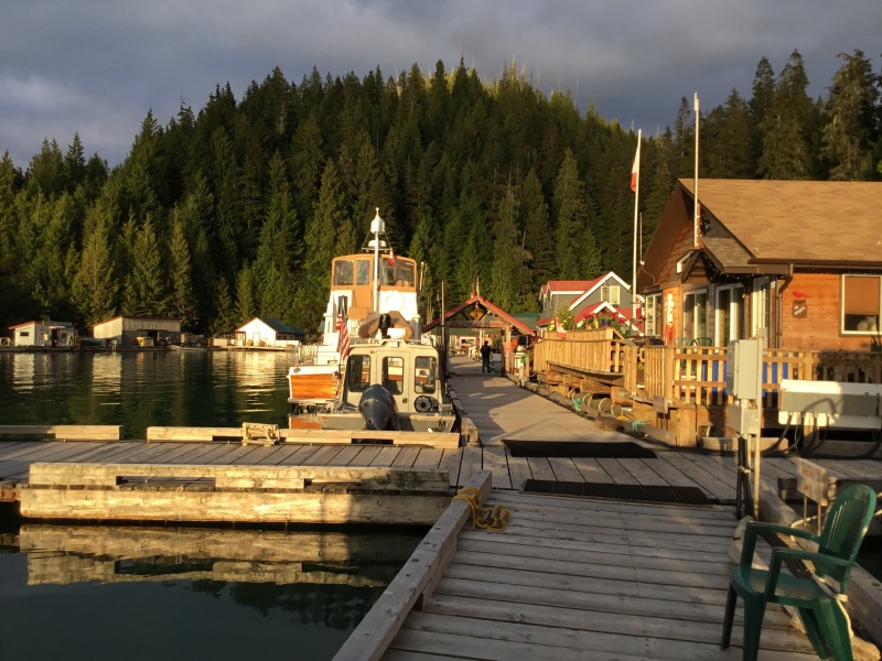 8-17 Safely tucked into Sullivan Bay for a few days to recuperate from the 2 day trip from Ketchikan to Sullivan Bay