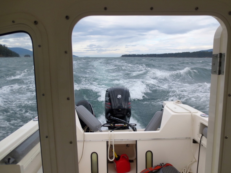 A bit lumpy near Eagle Harbor Saturday Oct 1.