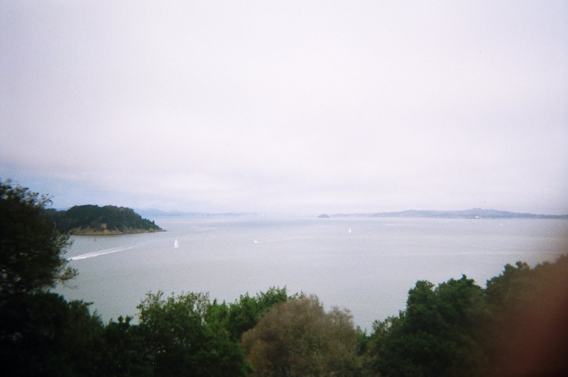 A view of San Francisco Bay from Angel Island.