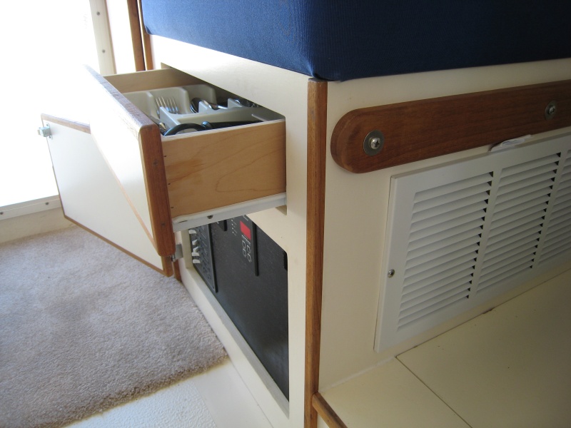 AC location under seat