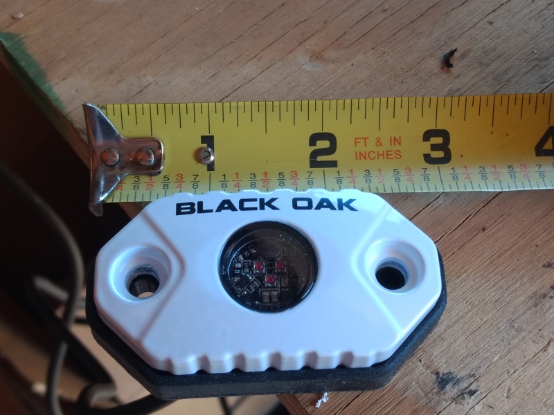 Added some red LED lights under the gunwales today.