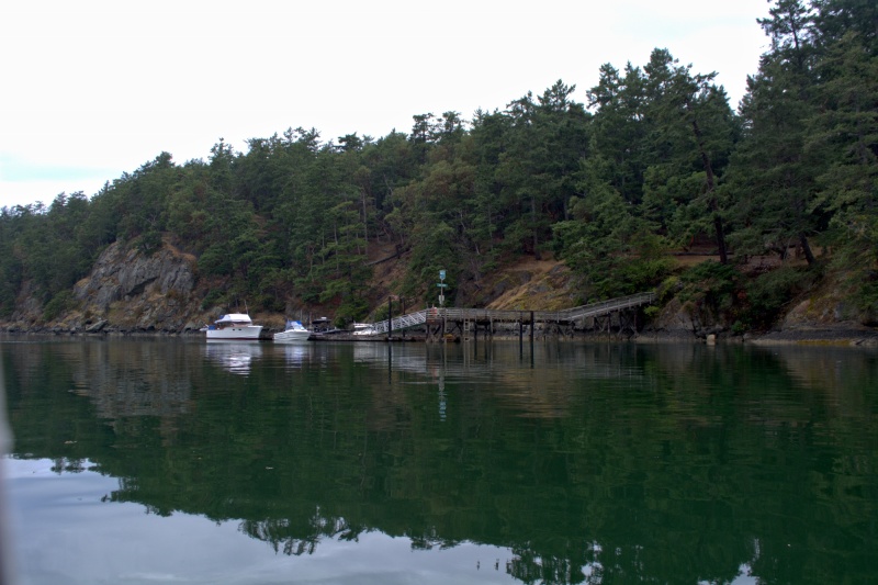 After Roche I slow cruised up to Reid Harbor on Stuart. Room on the dock so I went on in.