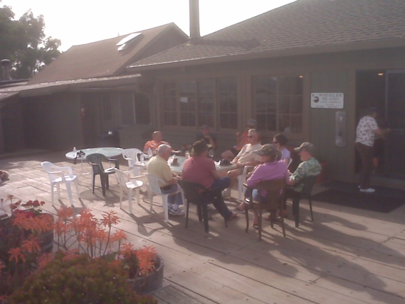 Afternoon snacks at Wheeler Island
