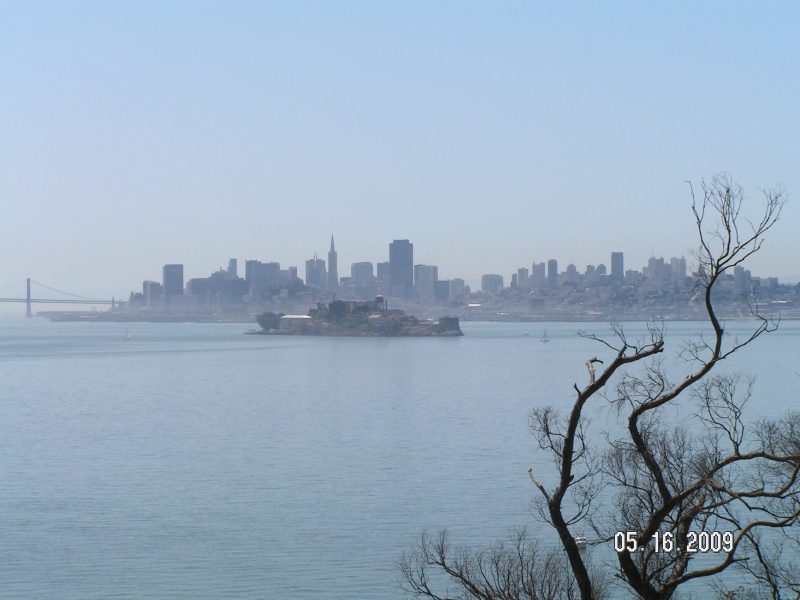 Alcatraz
View from Angel Island, SF skyline in background.