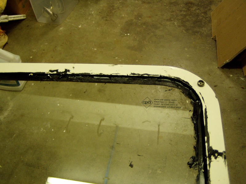 All went well except for this mistake. I did not mask both sides of the frame before applying the urethane window adhesive.  The urethane really grabs the powder coating and is a pain to remove.