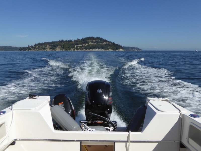 Almost back home to Edmonds Tuesday morning.  Loving this cruise speed in the CD22 - about 3100 rpm and 12 knots!