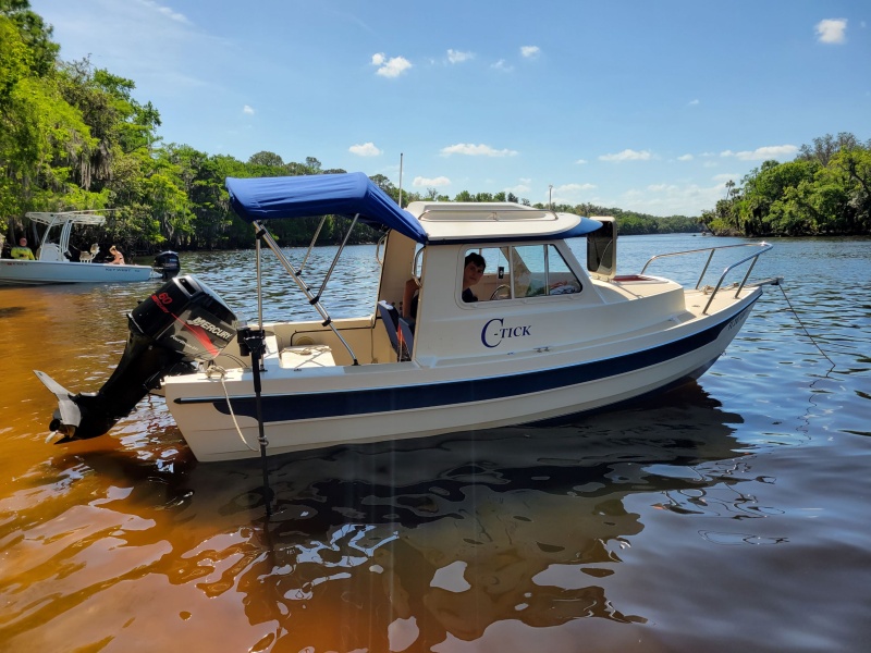 Anchored at Redneck Beach Debary Fl (2)