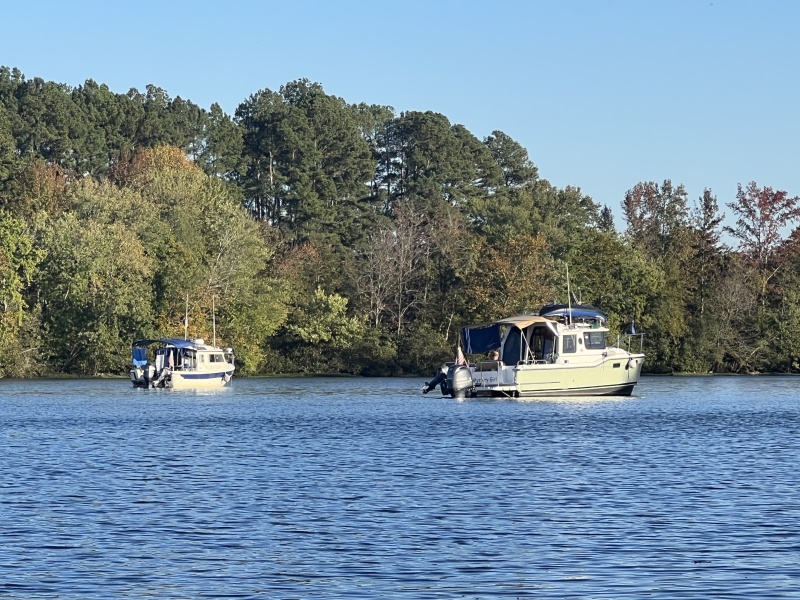 Anchored in Boy Scout Cove near Gallatin, TN