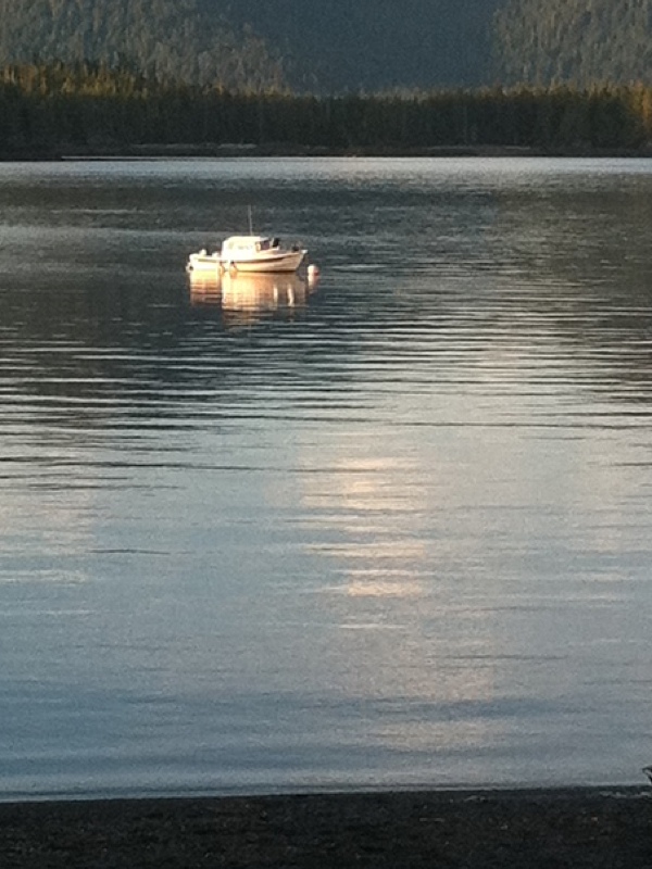 Anchored up at Blank Islands may 2011