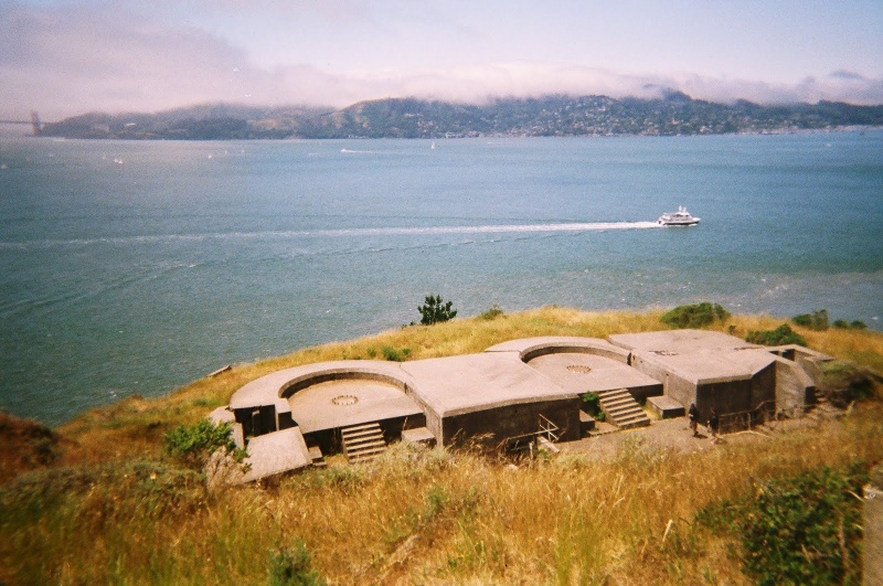 Angel Island gun emplacements. This location protected S.F. Harbor even during the Civil War.
