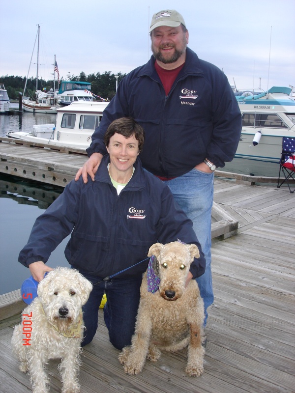 Ann & Ron (MEANDER)
 with the FurKids