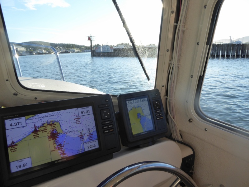 Approaching the port of Anacortes