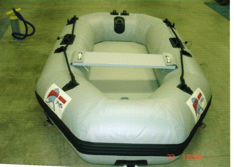 April 2006: Alaska Series
Dinghy fully inflated.