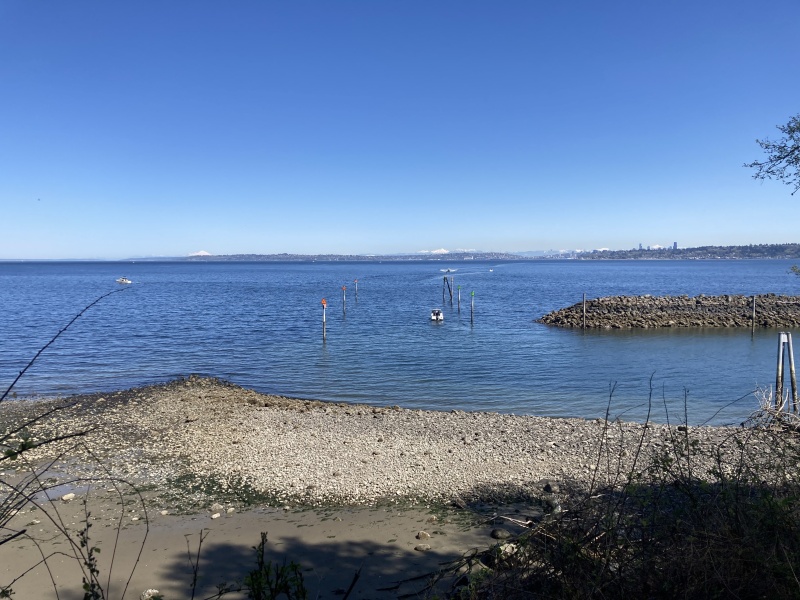 April - Blake Island - Harbor Entrance